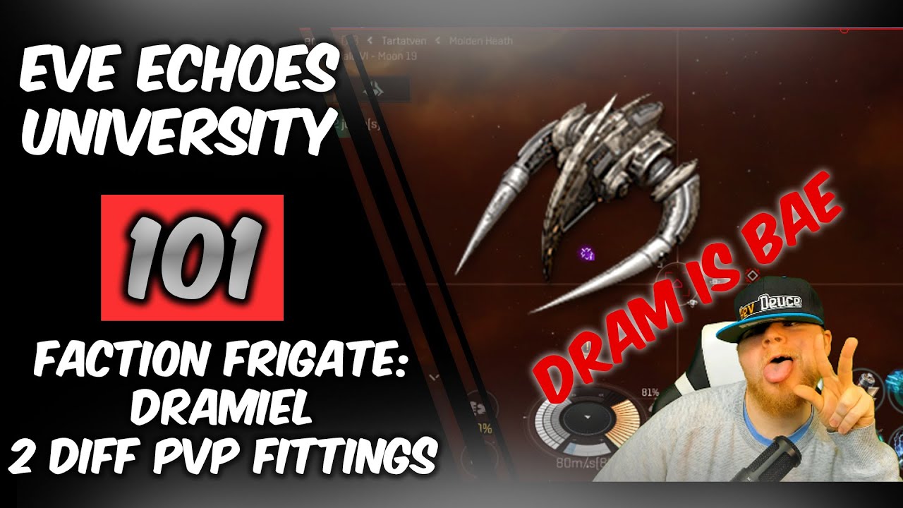 Outfitting the faction frigate: Dramiel | EVE Echoes PVP Tactics for solo and group