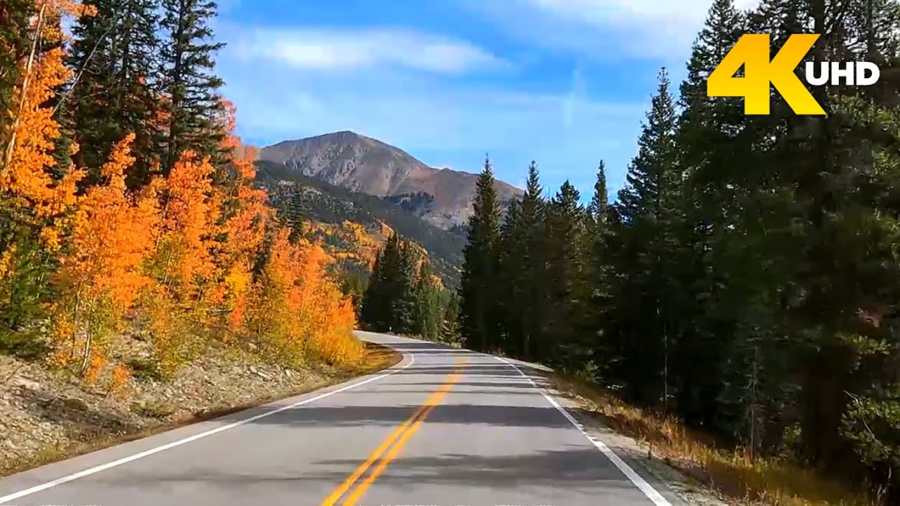 Cottonwood Pass 4K Driving Tour | Colorado Mountain Scenic Drive