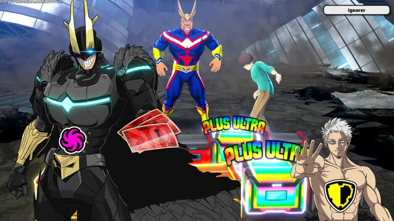 ARMORED ALL MIGHT SUMMON + HIGH KILL GAMEPLAY | MY HERO ULTRA RUMBLE