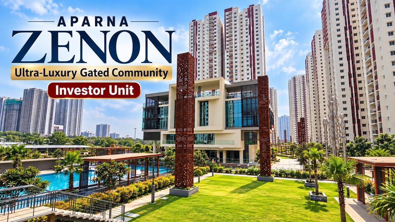 Aparna Zenon Full Tour | Investor Unit 2.5 BHK Flat For Sale | Ready To Move-In | Financial District