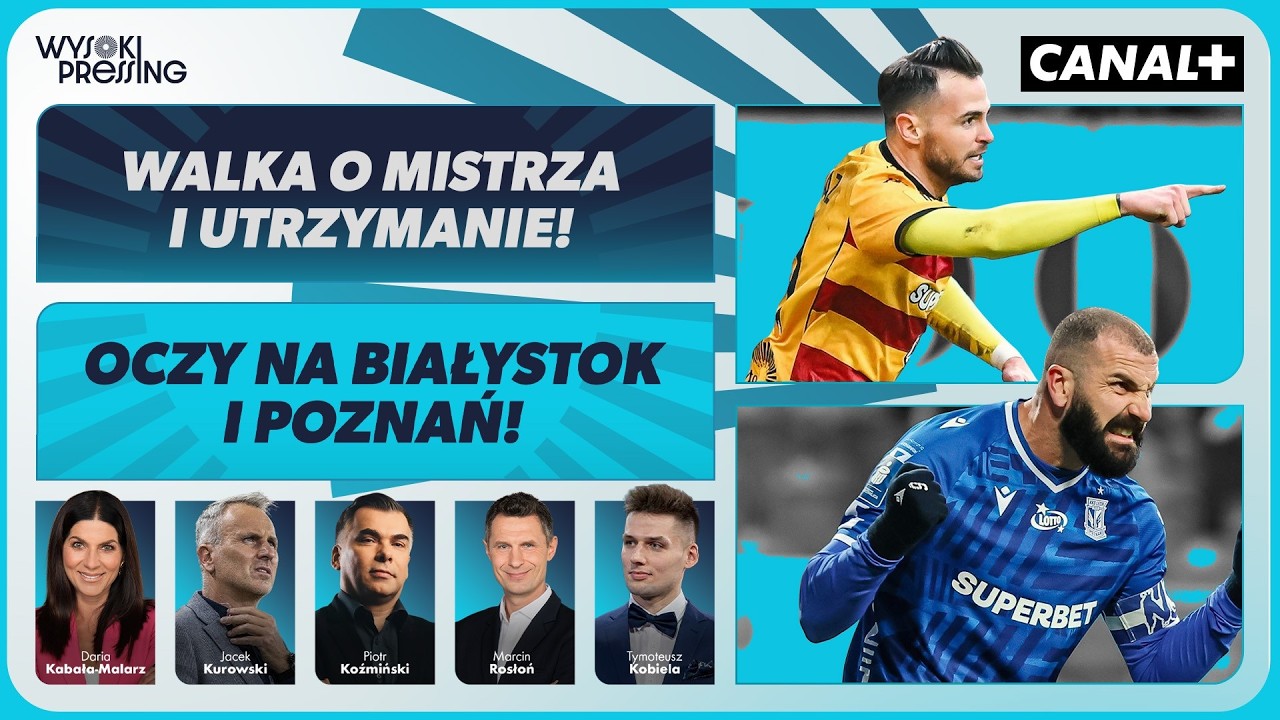 CZY FORMĘ Z EUROPY JAGA PRZEŁOŻY NA LIGĘ? DZIEŃ STARCIA WIELKICH! | WYSOKI PRESSING