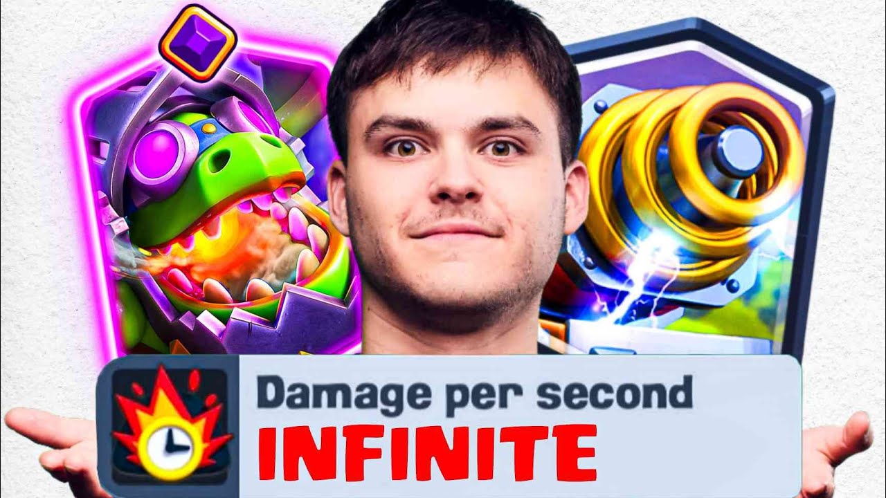 I Played the HIGHEST Damage Deck in Clash Royale