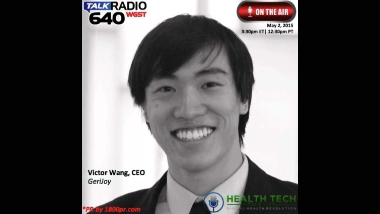 Victor Wang CEO of GeriJoy Interviewed on HealthTech Talk Hosted by Ben Chodor