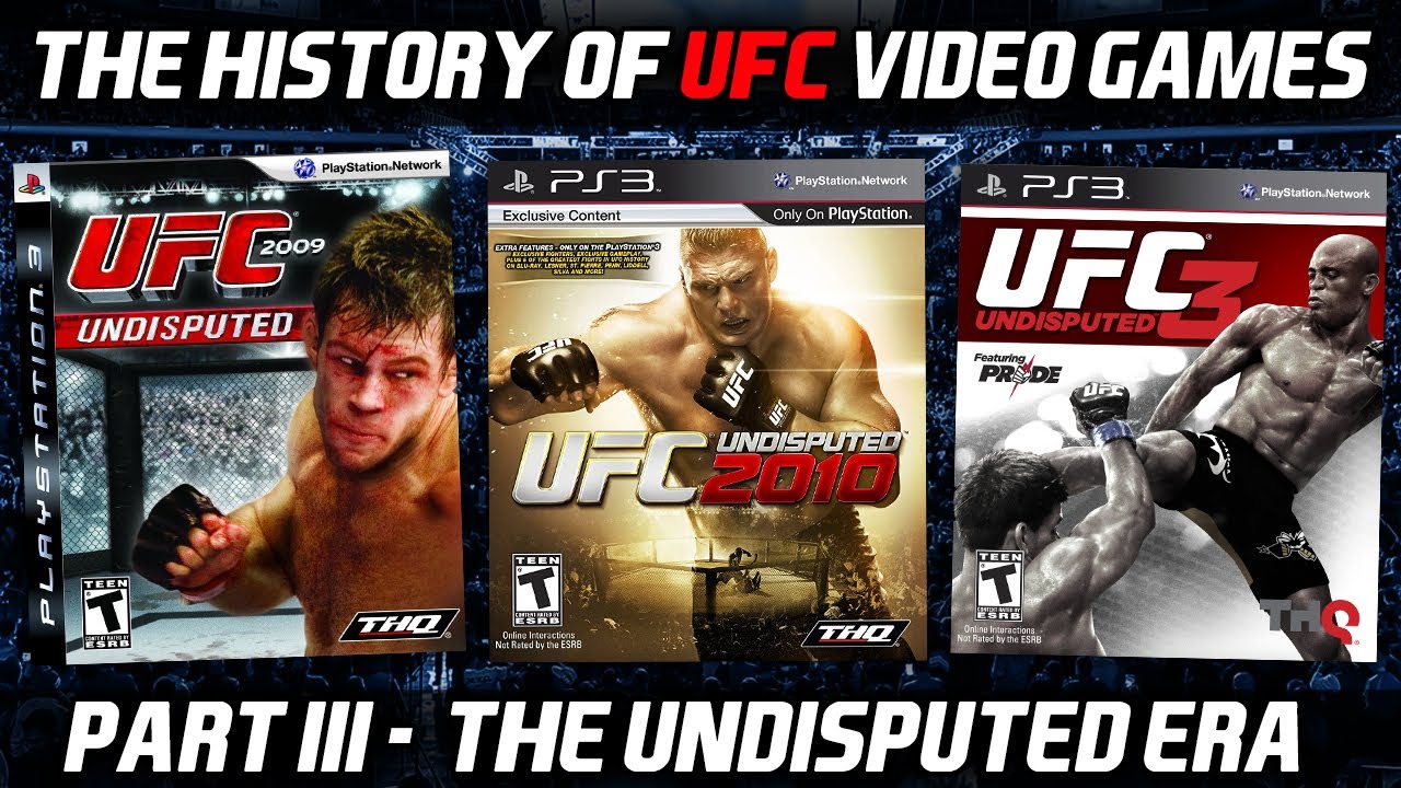 История видеоигр UFC. Часть III — «Неоспоримая эра».