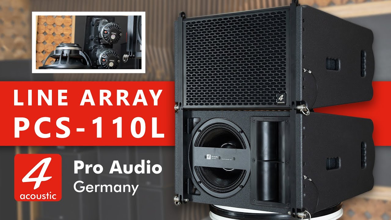 Loa Line Array 4 Acoustic 110L - Dòng Loa Sự Kiện Cao Cấp - CHẤT Từ Ngoài Vào Trong !