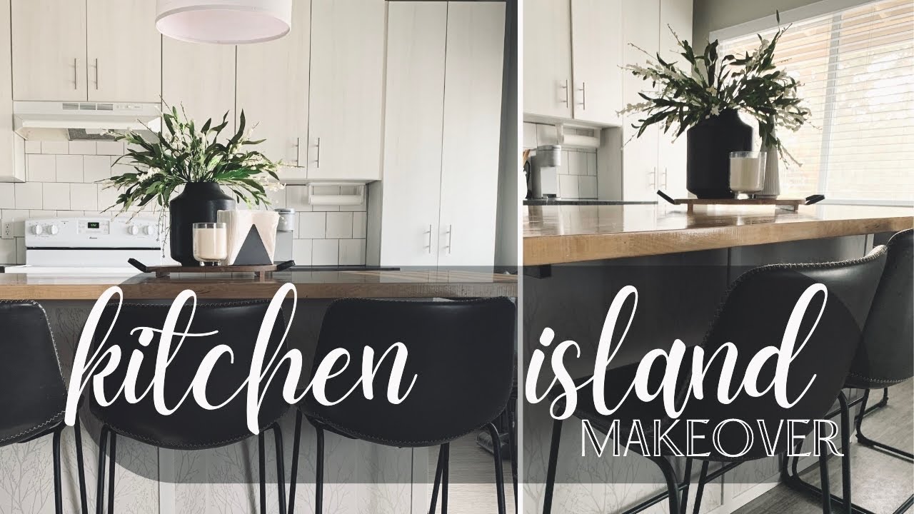 KITCHEN ISLAND MAKEOVER | HOME DIY| SIMPLY DESIGNED