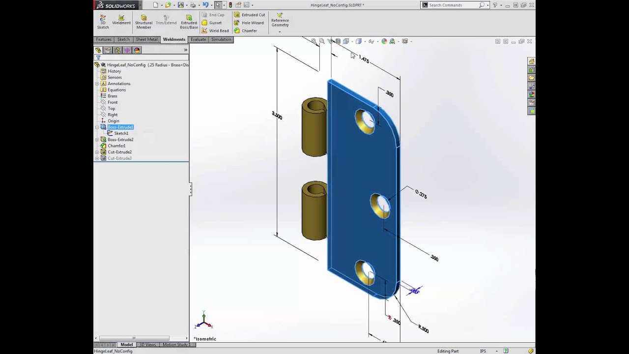 SolidWorks - Part Configurations