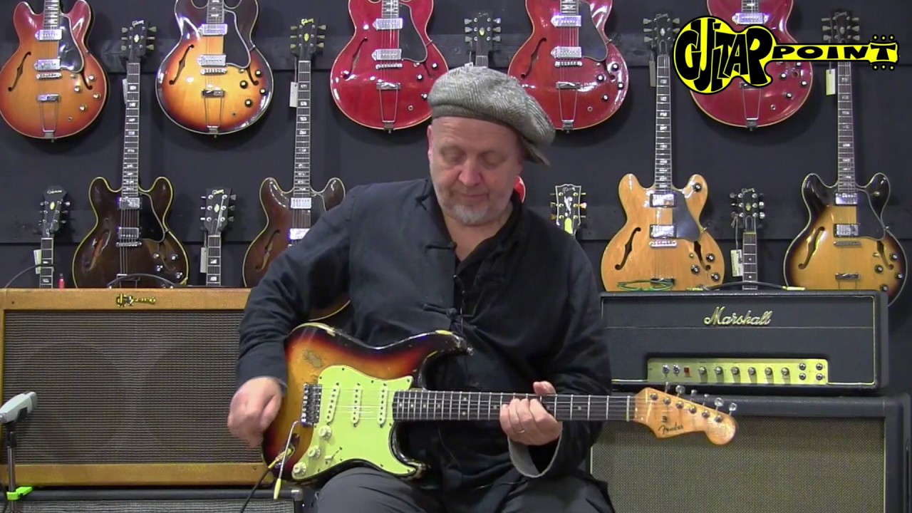 1962 Fender Stratocaster 3t-Sunburst / GuitarPoint Maintal / Vintage Guitars