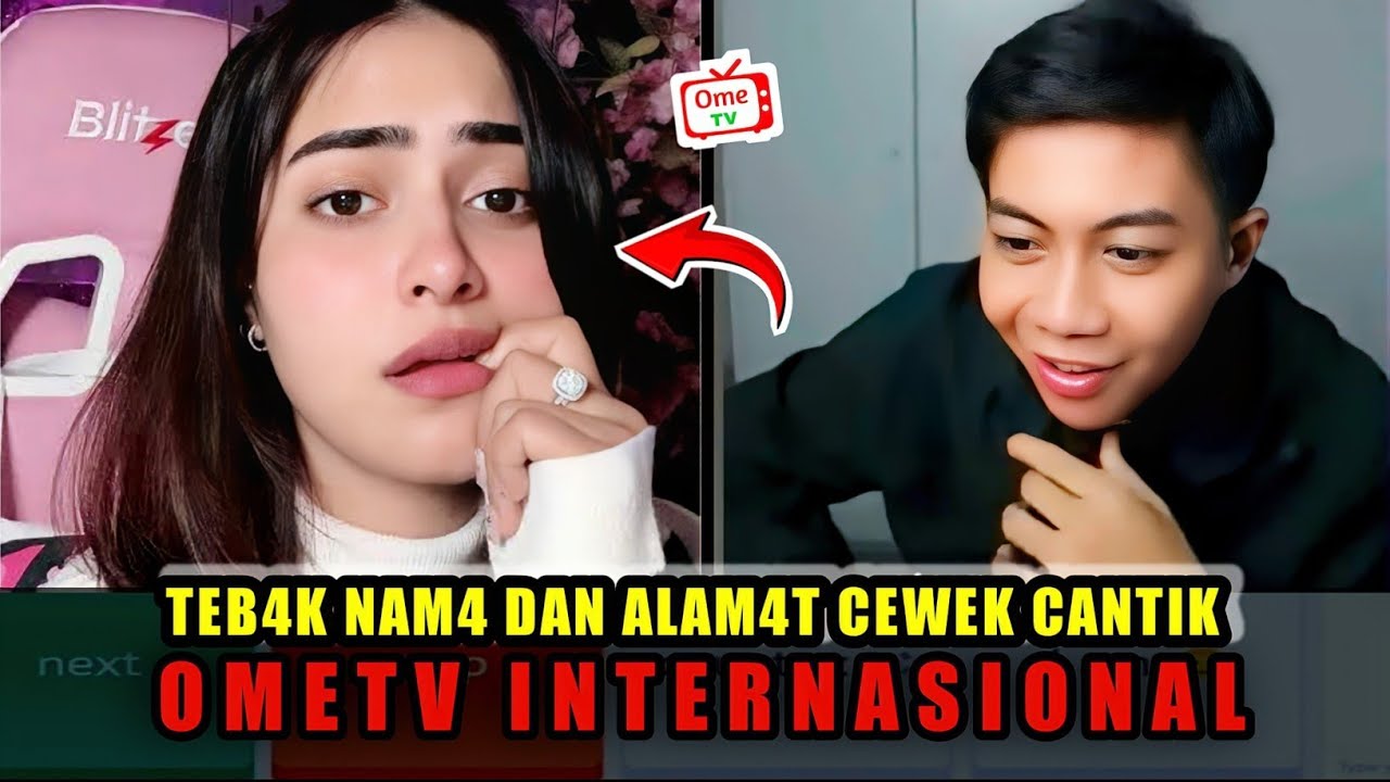 TEB4K NAM4 DAN AL4MAT CEWEK OMETV BIKIN KAG3T PAR4H #ometvinternasional 