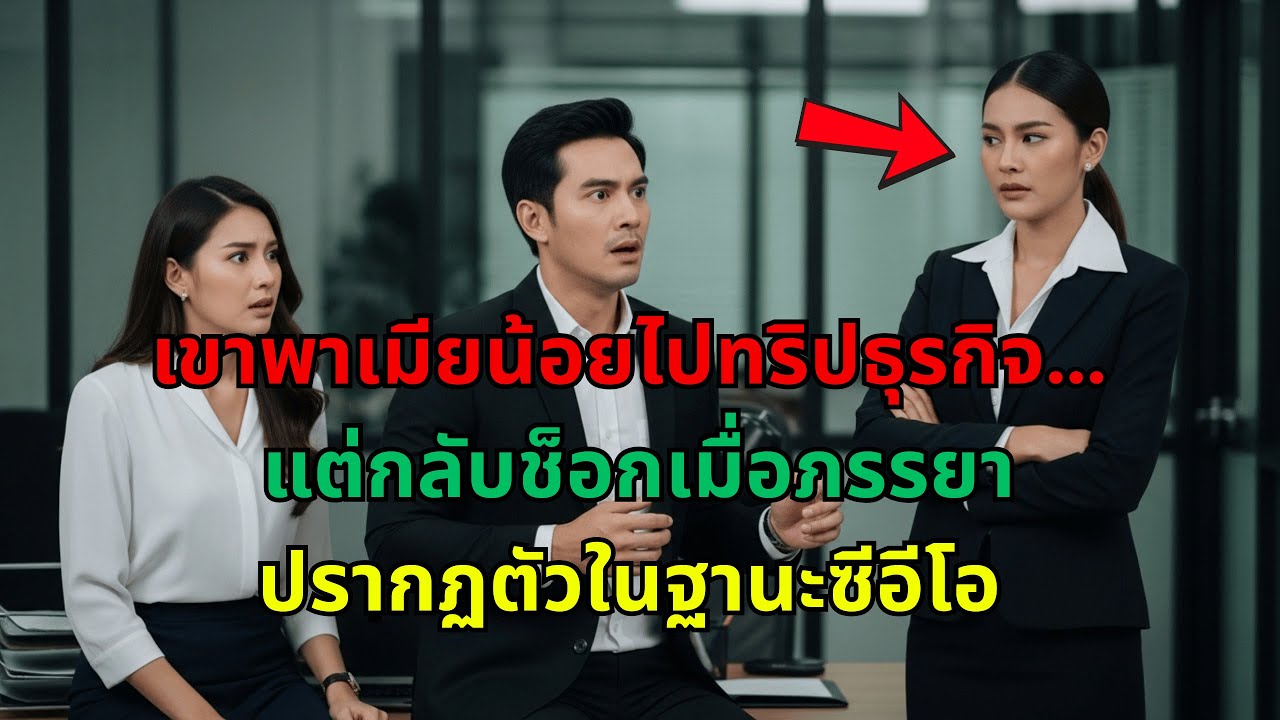 เขาพาเมียน้อยไปทริปธุรกิจ… แต่กลับช็อกเมื่อภรรยาปรากฏตัวในฐานะซีอีโอ