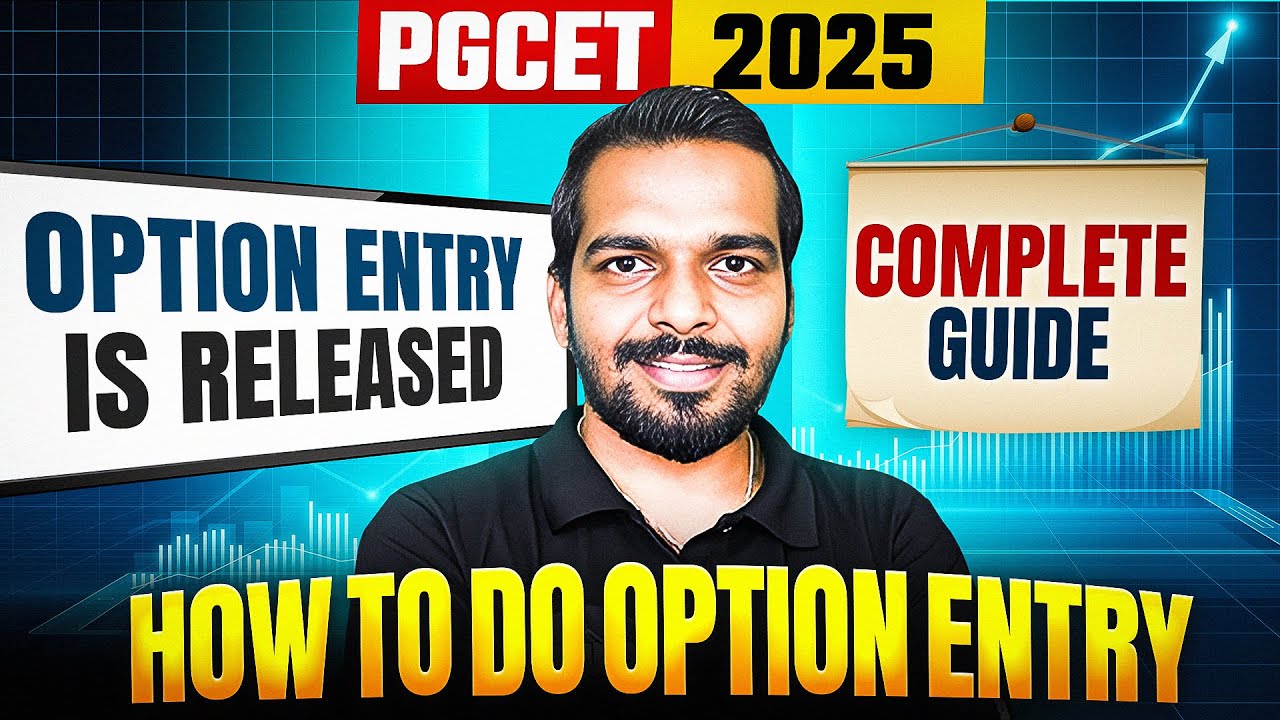 PGCET 2025 | Option Entry Step by Step | Dhruvika Academy | PGCET MBA | PGCET MCA