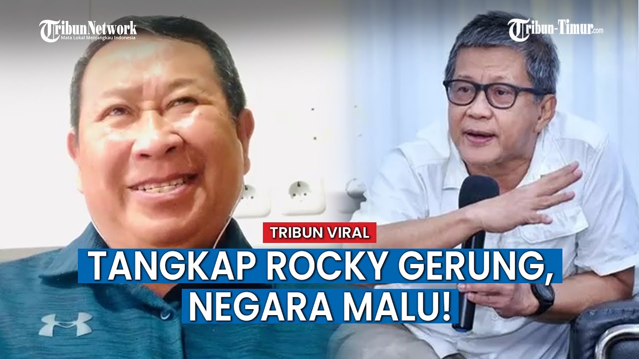 VIDEO LENGKAP! Susno Duadji Soal Aparat Maksa Tangkap Rocky Gerung: Malulah Negara!