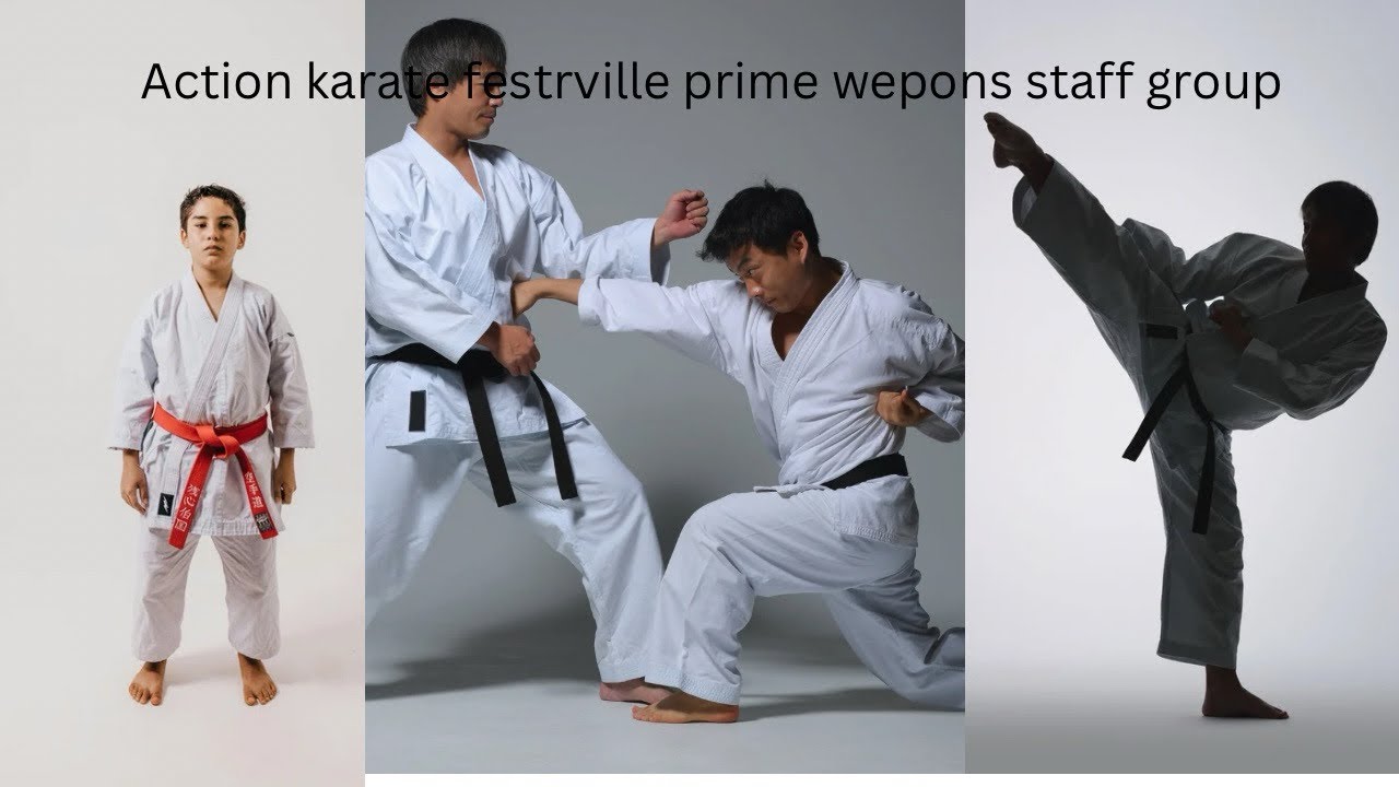 Action karate prime weapon staff group 