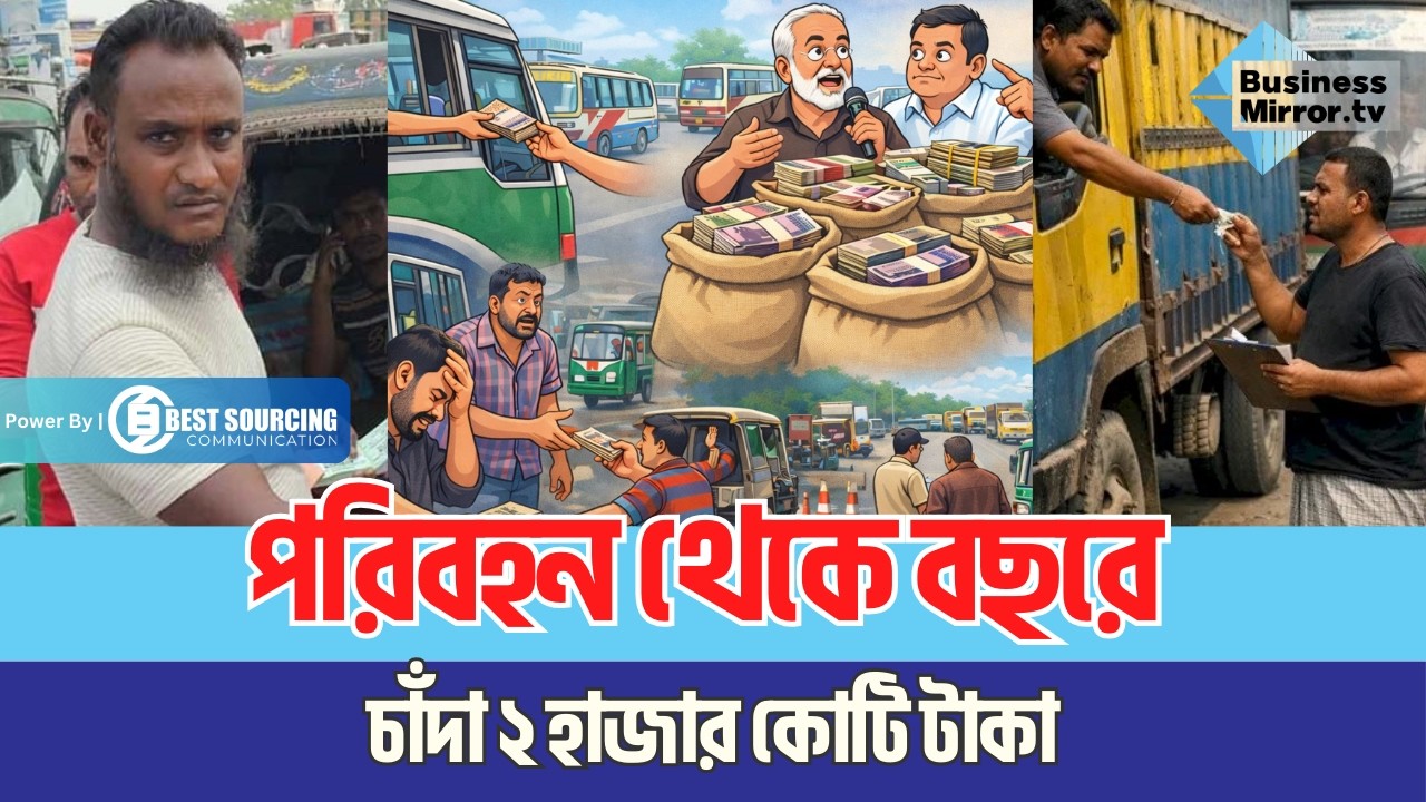 পরিবহন থেকে বছরে চাঁদা ২ হাজার কোটি টাকা | ROAD | Corruption in Bangladesh Transport Extortion
