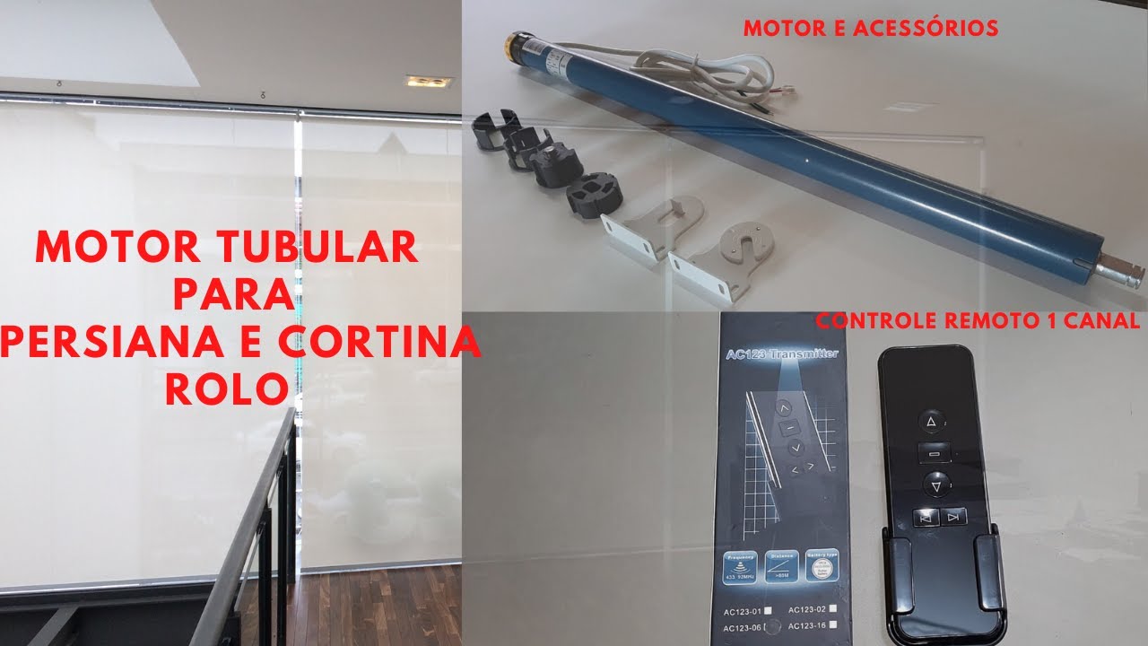 motor tubular para persiana