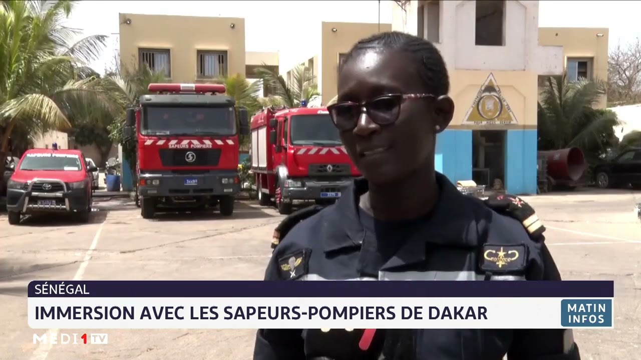 Sénégal: immersion avec les sapeurs-pompiers de Dakar