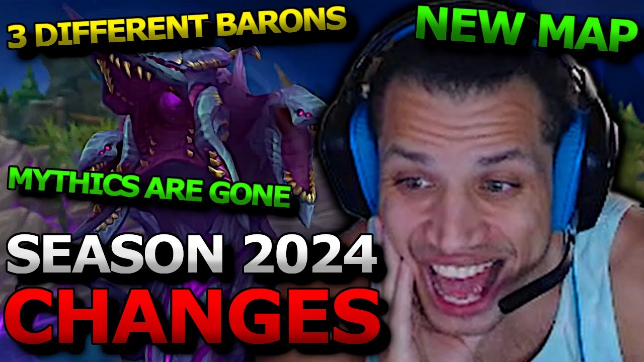 Реакция Tyler1 на изменения в сезоне 2024 года | Обзор игрового процесса