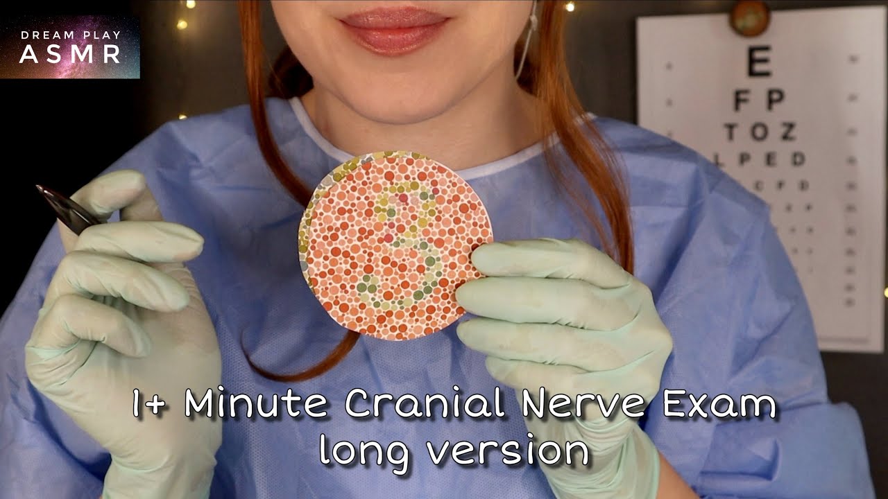 ★ASMR★ relaxing Cranial Nerve Exam lange Version | Dream Play ASMR