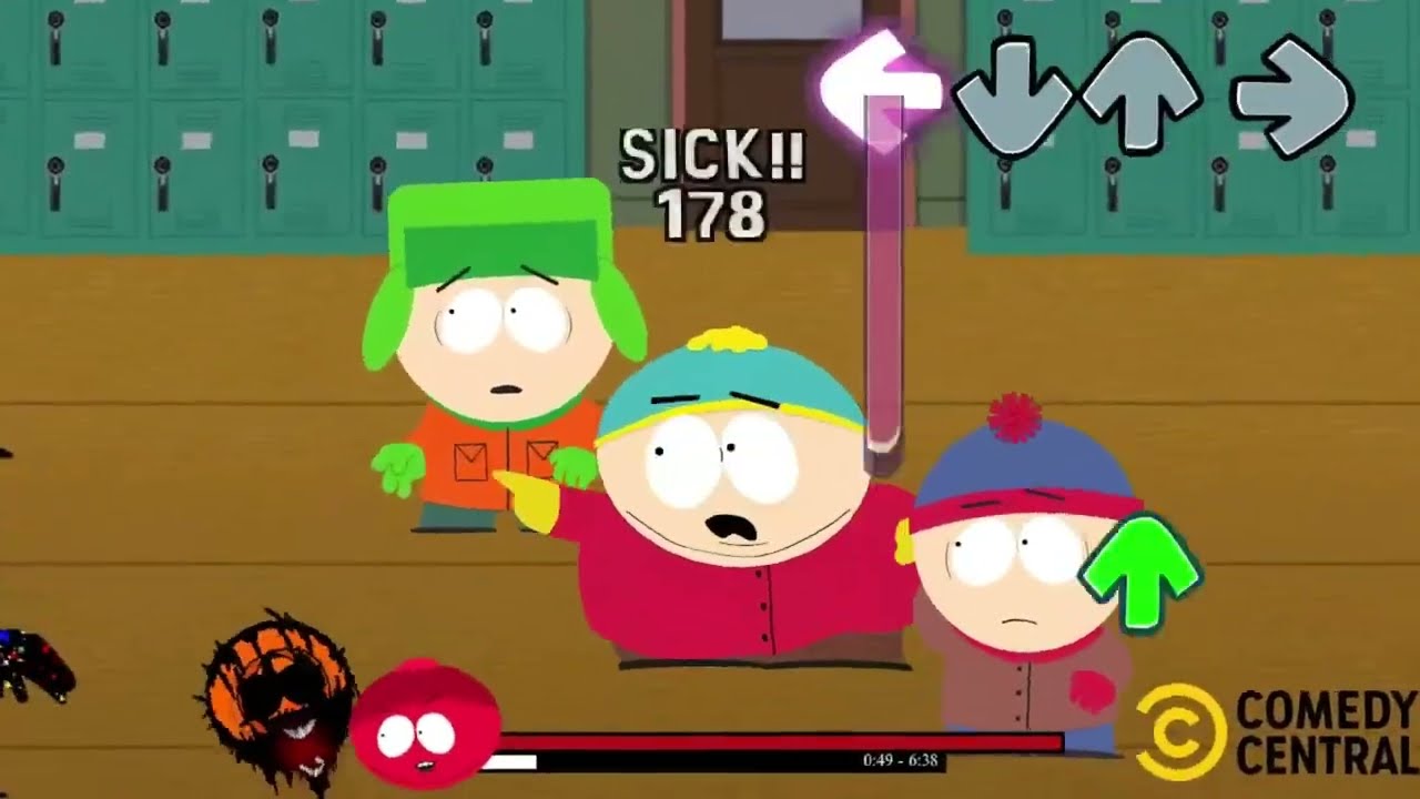 Friday Night Funkin' NEW BLOODBATH FANMADE / South Park Turmoil (FNF/Mod/Pibby + Cutscene)