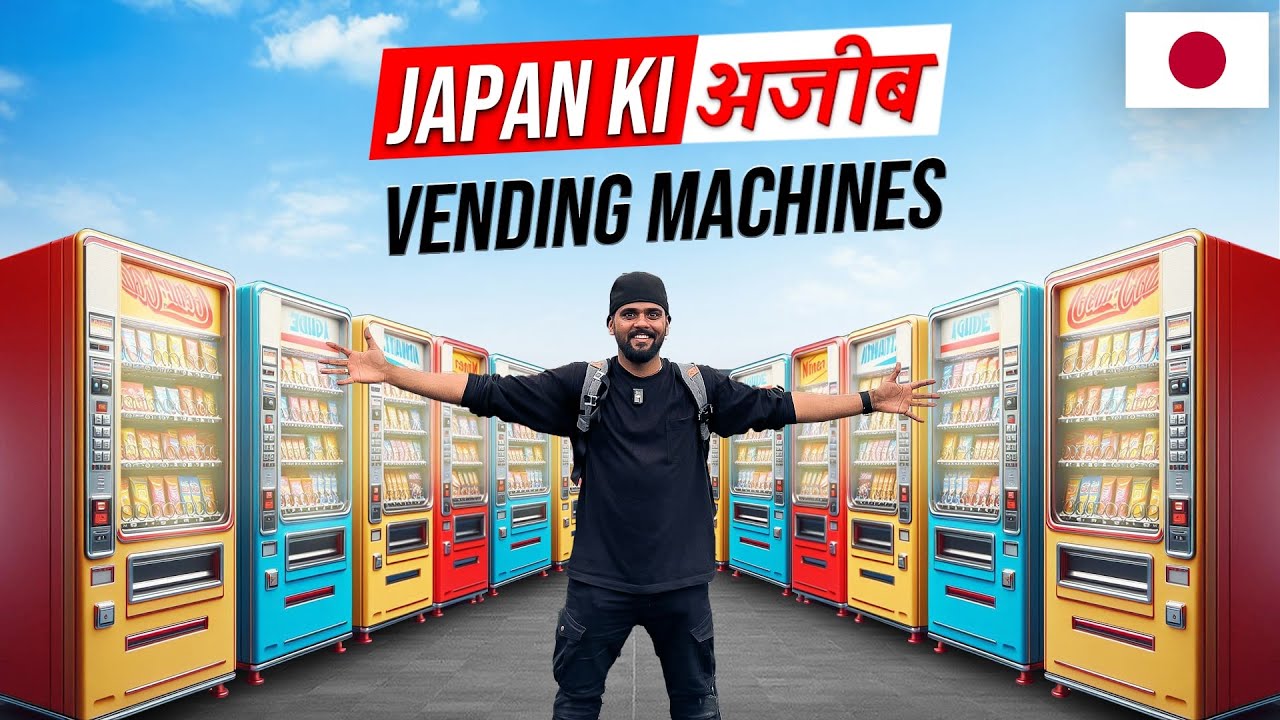 Japan ki ajeebvending machine I Indian in Japan II