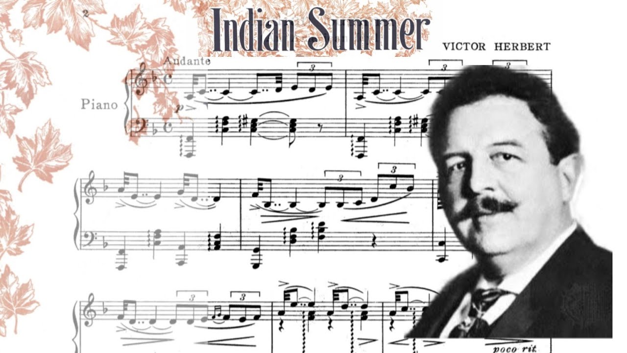 Victor Herbert conducts his Indian Summer