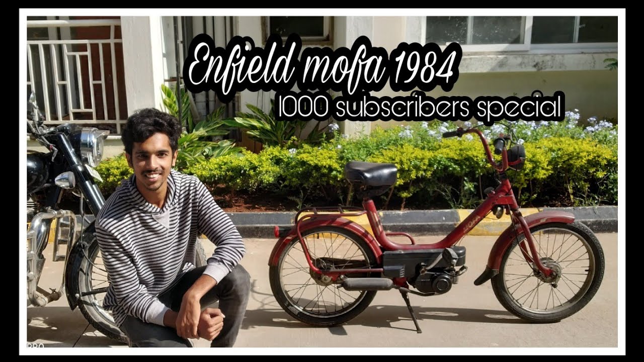 1985 vintage Enfield mofa ! All you need to only about this vintage bike |