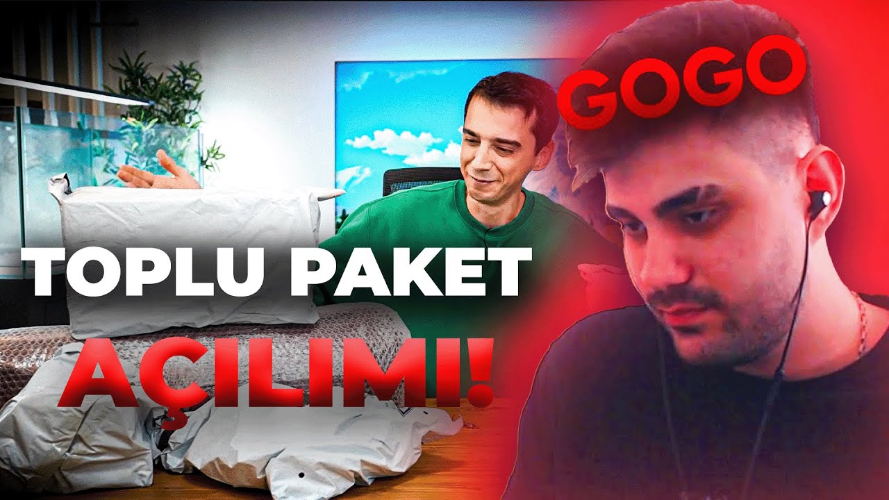 Gogo-Canım İstediği İçin Aldıklarım! Toplu Paket Açılışı İZLİYOR! (@MendeburLemur )