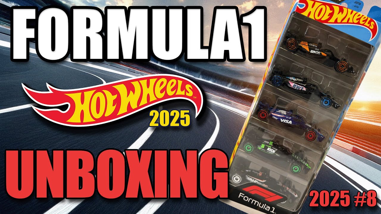 UNBOXING the New Hot Wheels 2025 FORMULA1 5-Pack!