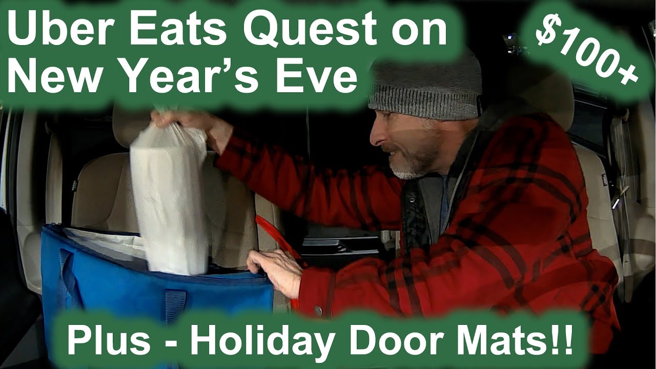 Uber Eats Food Delivery on New Year's Eve 2025