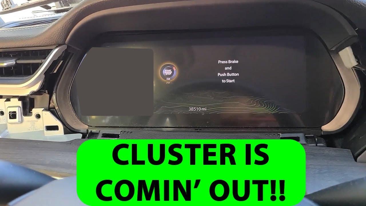 Как снять спидометр/комбинацию приборов Jeep Grand Cherokee 2022-2025 годов.