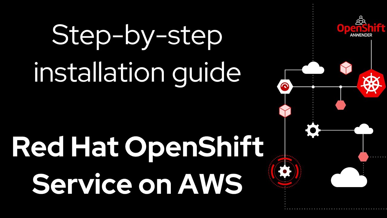 Step-by-step installation guide for Red Hat OpenShift Service on AWS (EN)
