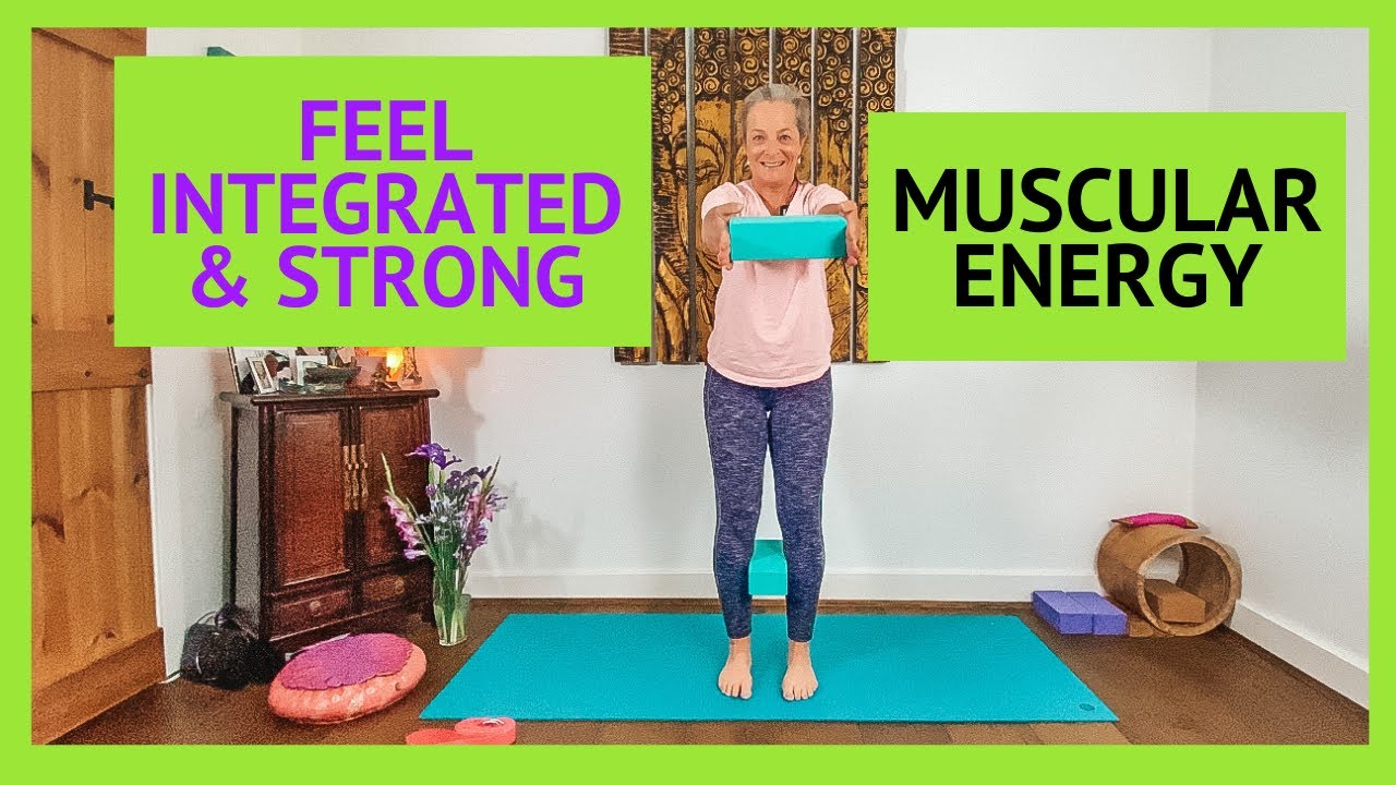 Muscular Energy Class | Get Strong & Integrated | Anusara Universal Principles Of Alignment 4K Yoga