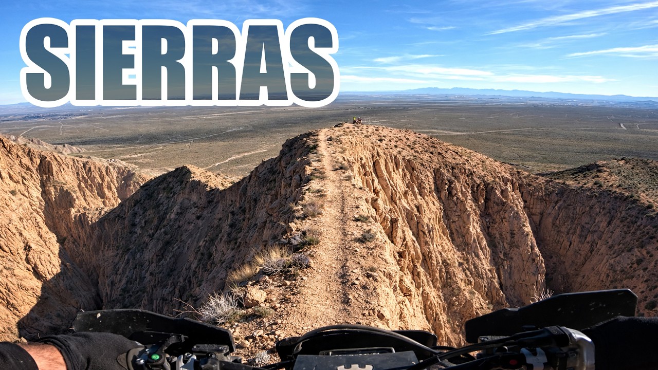 Sierra Nevada dirt biking with the locals.
