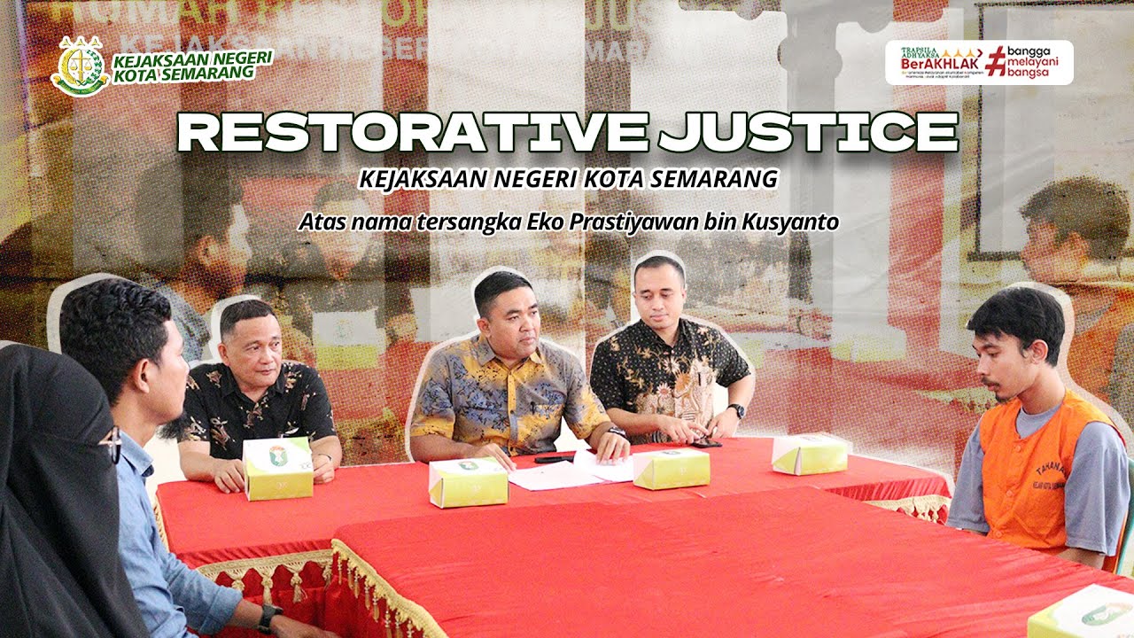 PENGHENTIAN PENUNTUTAN BERDASARKAN KEADILAN RESTORATIF KEJAKSAAN NEGERI KOTA SEMARANG