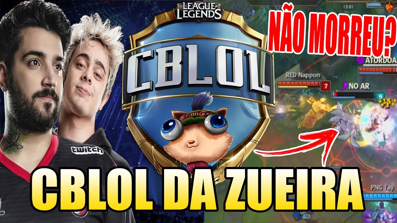 CBLOL DA ZUEIRA #20 - BRTT COSPLAY DE YODA E KAMI FAZENDO JOGADA IMPOSSÍVEL