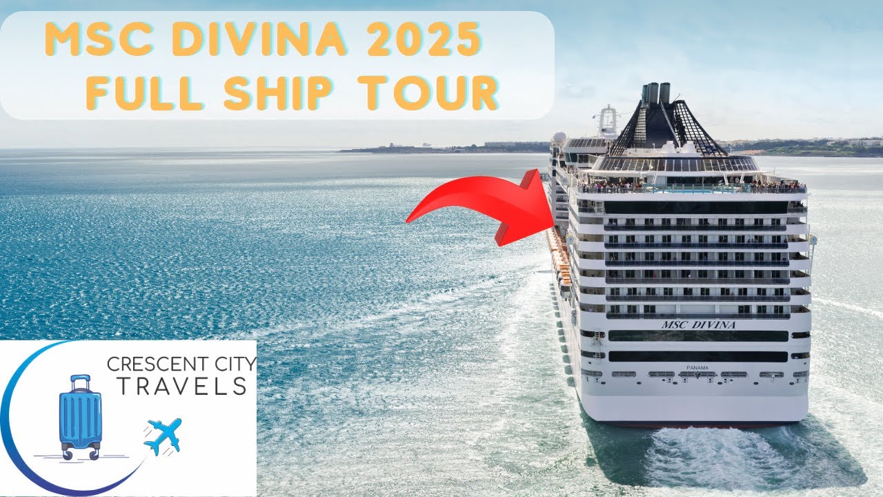 🚢 MSC Divina 2025 | Full Deck-by-Deck Tour from Inside Out!!
