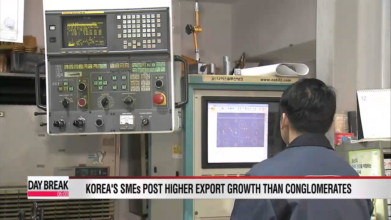Korea's SMEs post higher export growth than conglomerates