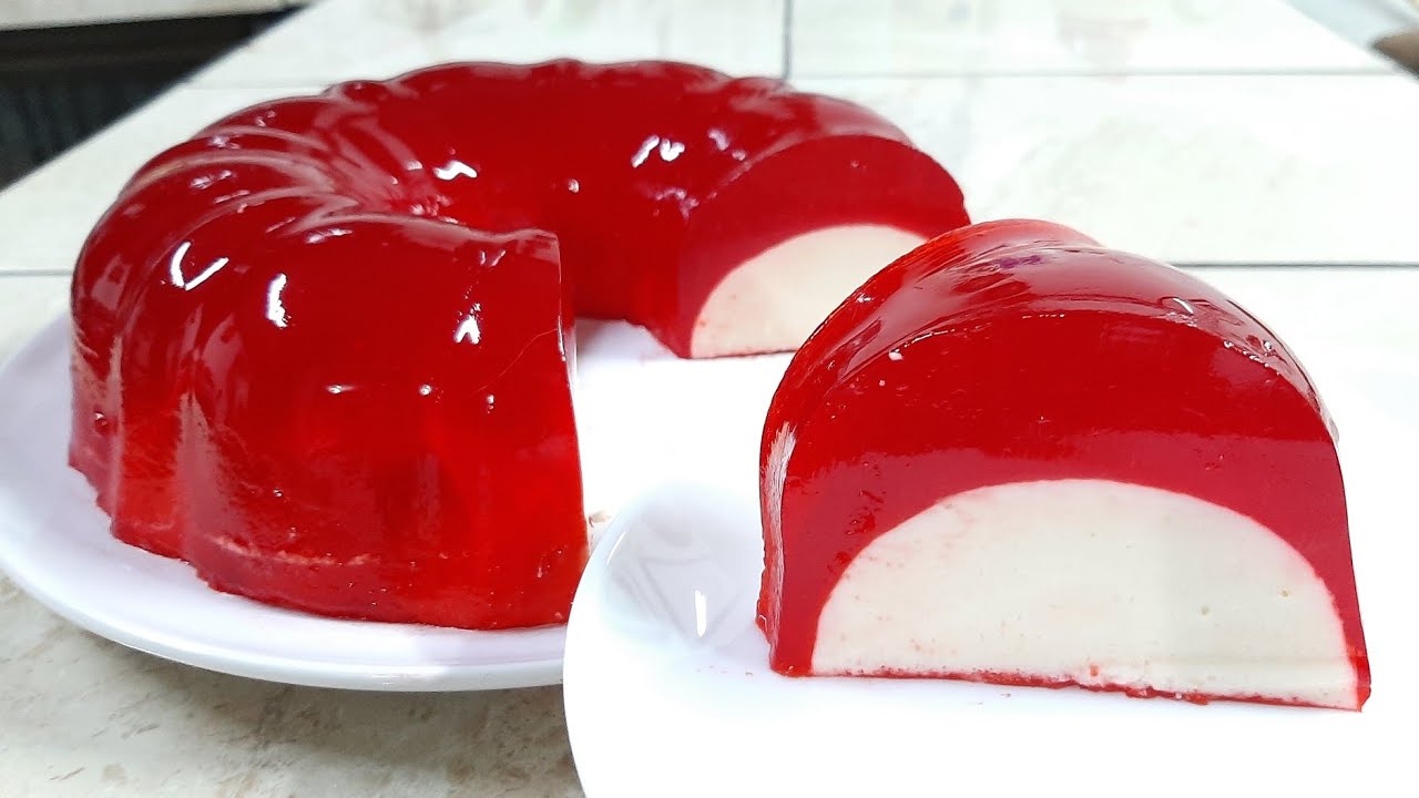Como hacer gelatina flotante Receta paso a paso  - Gelatina Flotatina
