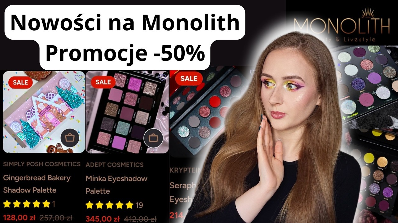 Najnowszy launch na Monolith + promocje 15% 25% 50% | Palety indie od 75zł