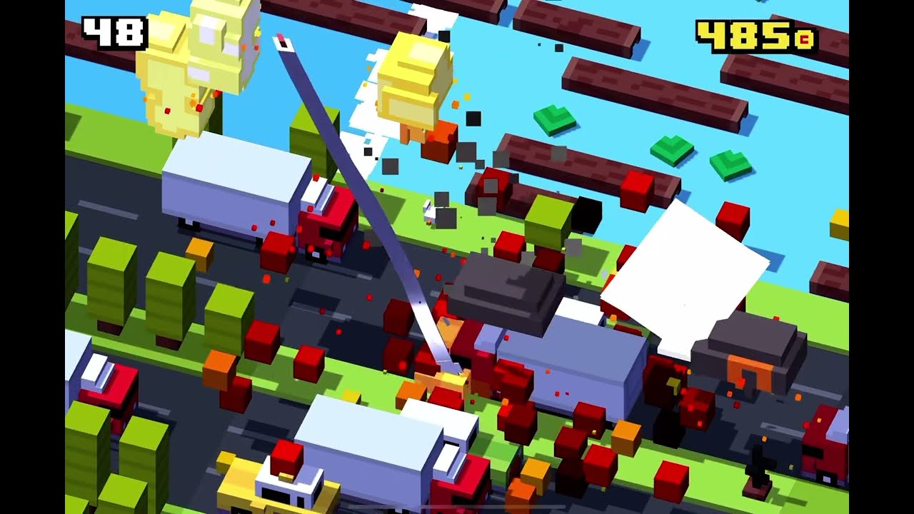 Short Bomb Slowed Crossy road