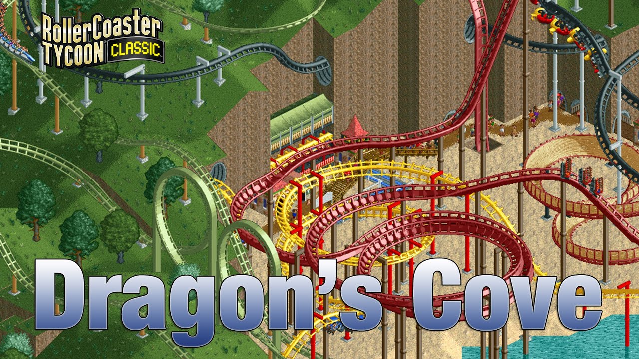 RollerCoaster Tycoon Classic - Sapphire Group - Dragon's Cove