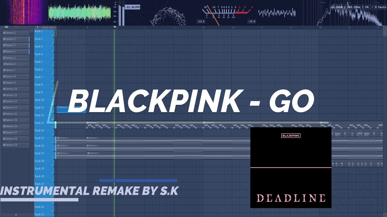 BLACKPINK (블랙핑크) - Go Instrumental(Remake By S.K)FL Studio Remake FLP + STEM FILES + MIDI