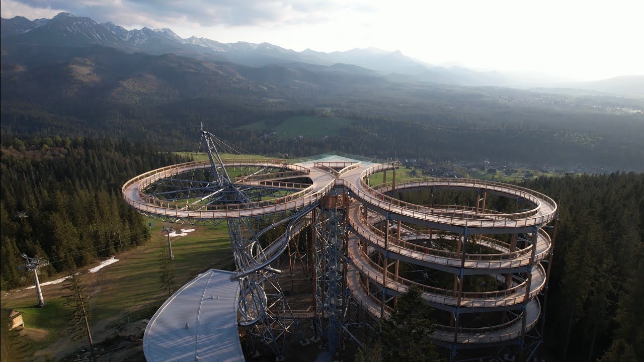 Sky Walk w Małem Cichem
