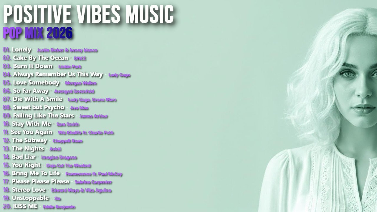 Positive Vibes Music   Pop Mix 2026   Morgan Wallen, Edward Maya & Vika Jigulina
