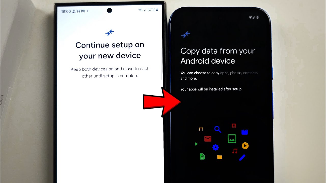 How To Transfer Data from Samsung to Google Pixel 8a!