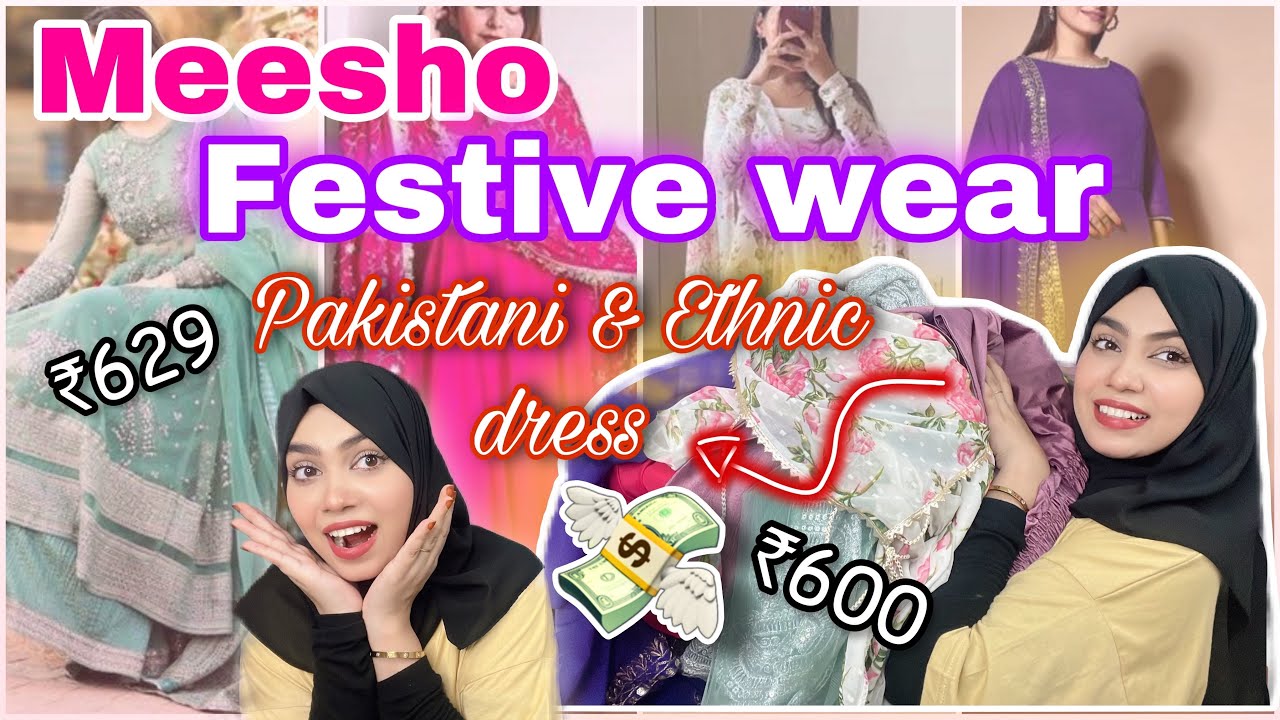 Meesho 🎊Festive wear haul 🎊!! Party wear suit 😘very affordable‼️ #meeshoethnicwear