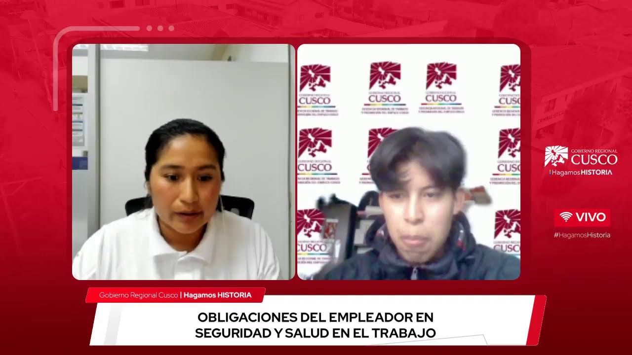 CAPACITACIÓN VIRTUAL: OBLIGACIONES DEL EMPLEADOR EN SEGURIDAD Y SALUD EN EL TRABAJO