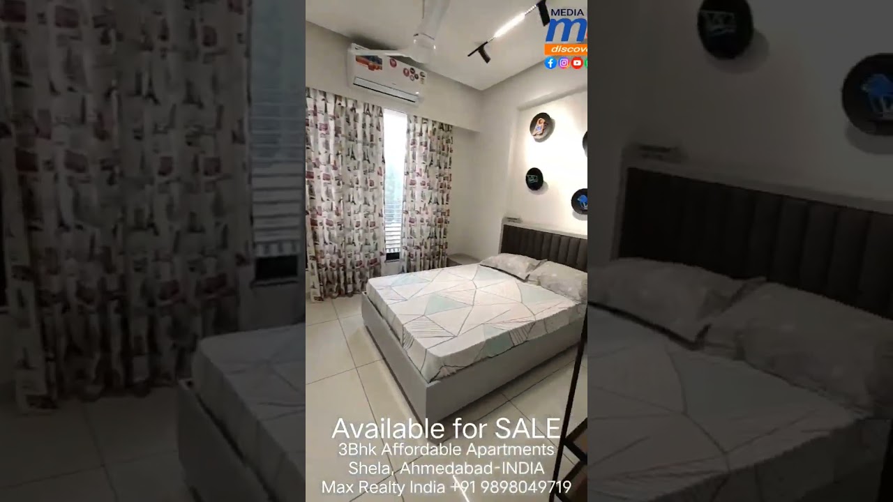 3BHK Affordable Flat for SALE @Shela #southbopal #ahmedabad #apartment #Viral #property #realestate