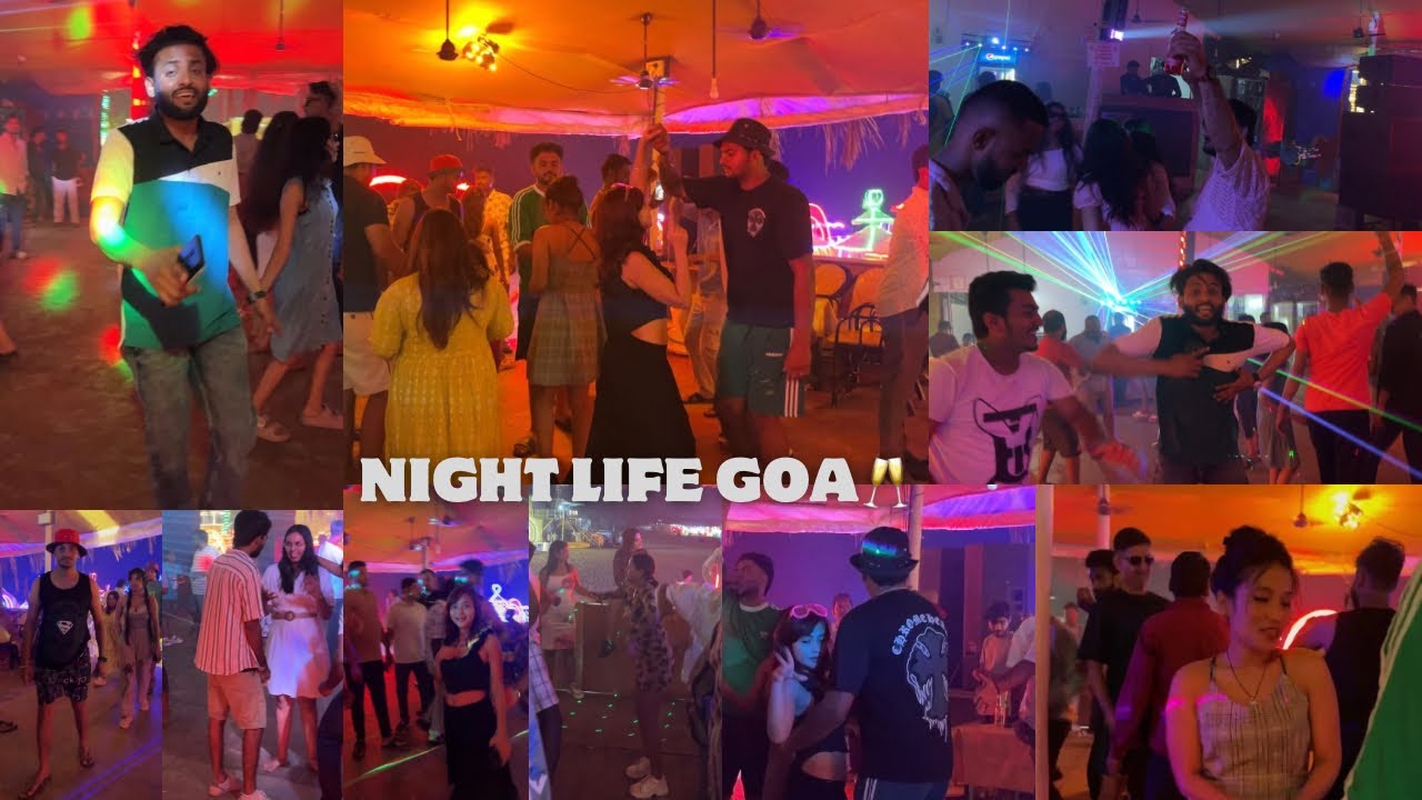 Night Life in Goa 2025 | Night Parties in Goa | Calangute Beach Nightlife | Goa Nightlife | Goa Club