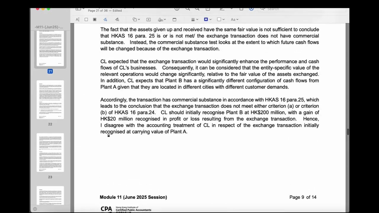 M11 HKCA Past Paper Analysis Scetion B-J25exam Q4